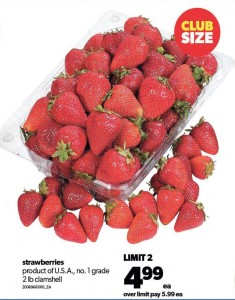  Club Size Strawberries