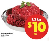 Lean ground beef at Real Canadian Superstore