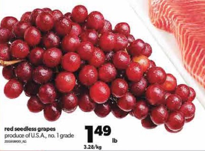 Red Seedless Grapes At Real Canadian Superstore